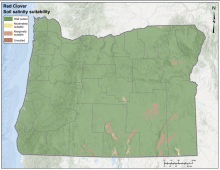Red Clover Salinity Oregon Map