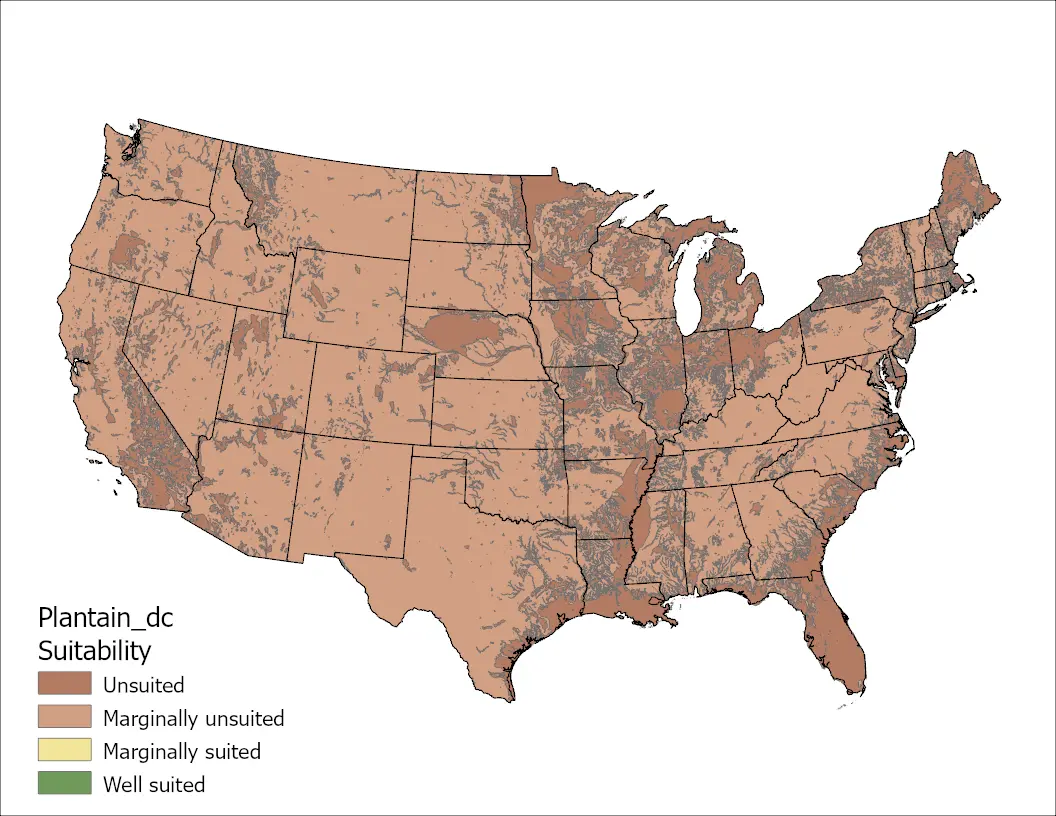 Plantain Drainage US Map