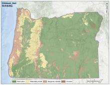 Crimson Clover Soil Oregon Map